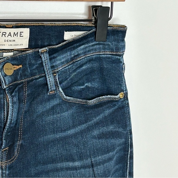 Frame Denim Le Skinny De Jeanne Released Cuff Sutton Size 28 - Picture 6 of 12